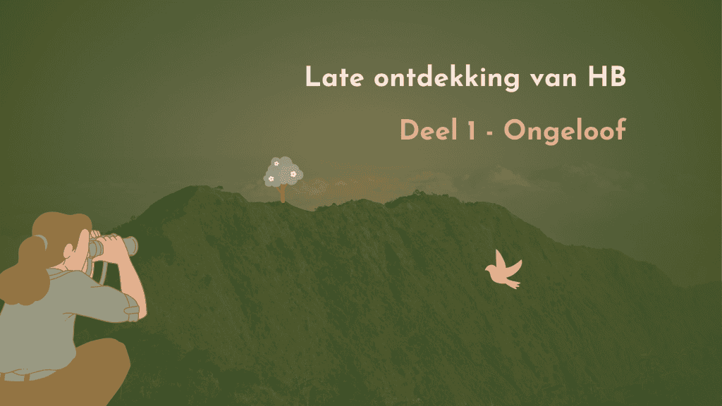 Late ontdekking van HB 1 - Ongeloof