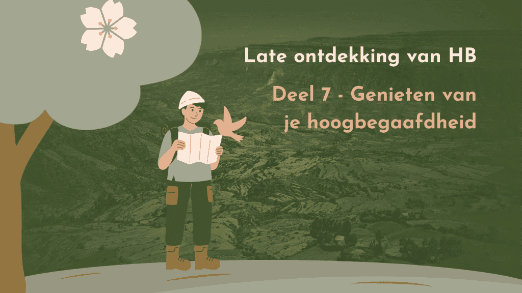 Late ontdekking van HB 7 - Genieten van je hoogbegaafdheid